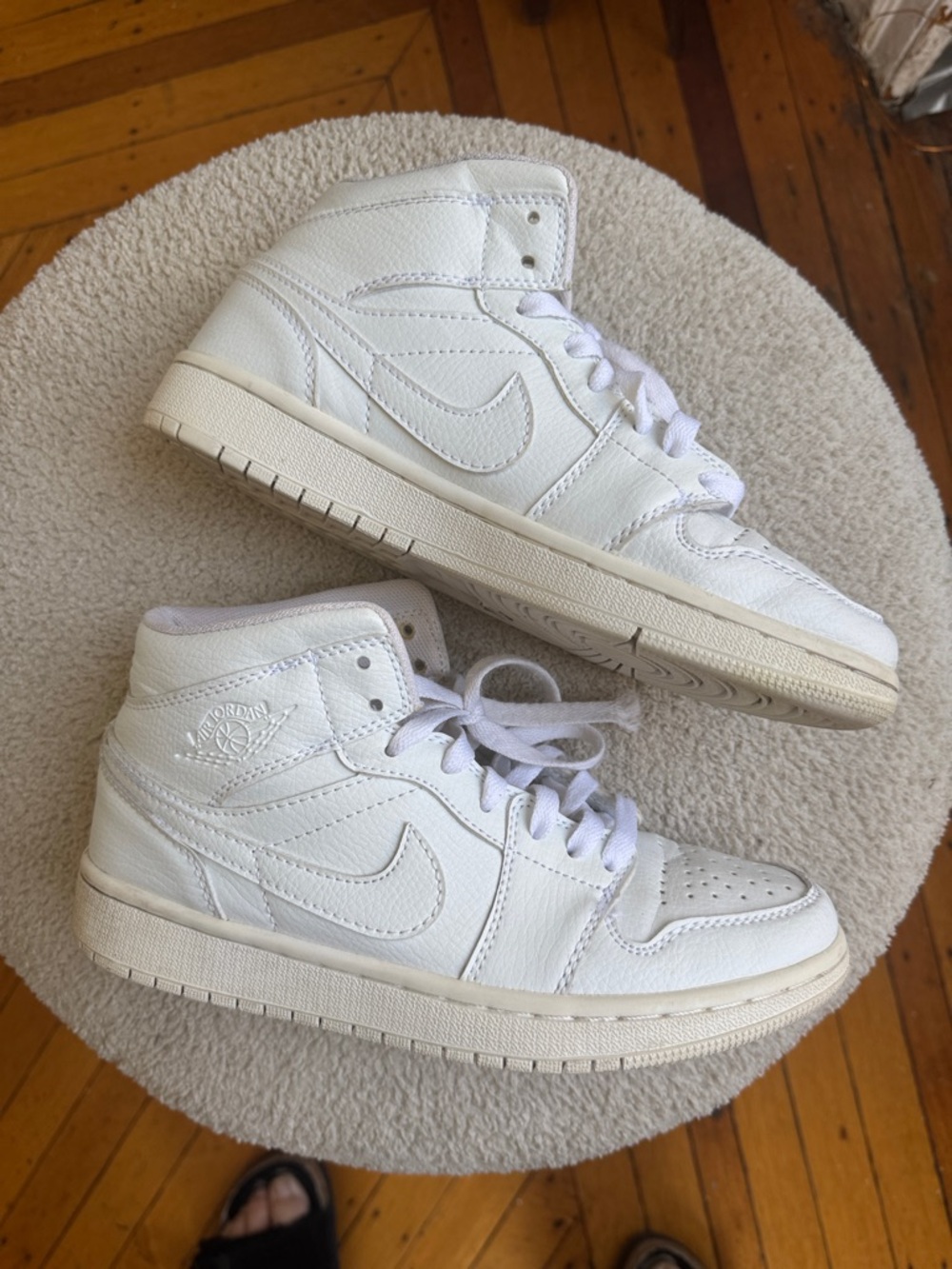 Nike Air Jordan white sneakers